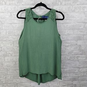 Blue Rain sleeveless top women's size small